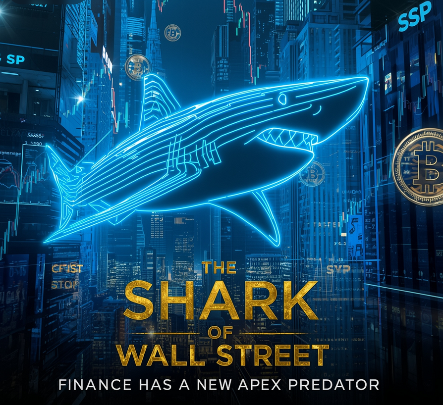 The Shark of Wall Street teaser poster